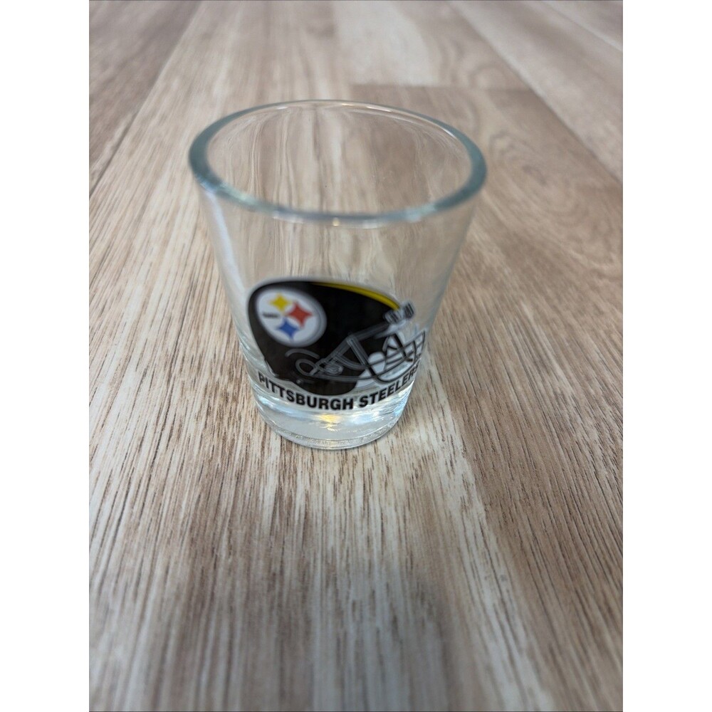 PITTSBURGH STEELERS Hunter NFL Shot Glass Man Cave Garage Bar Collectible